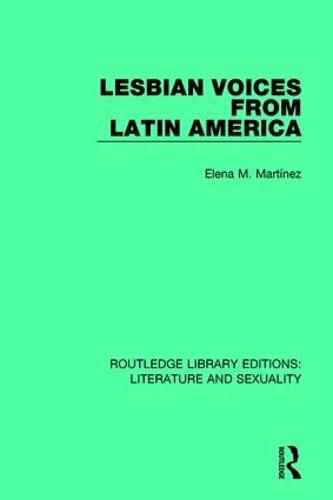 Cover image for Lesbian Voices From Latin America