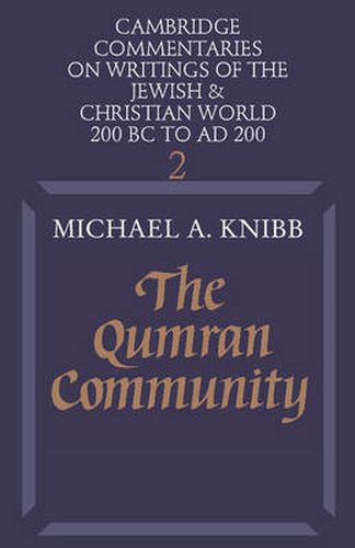 Cover image for The Qumran Community