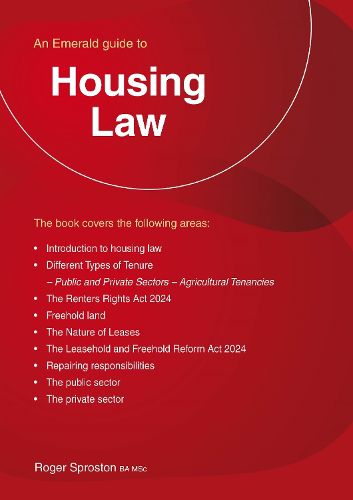 Cover image for An Emerald Guide to Housing Law