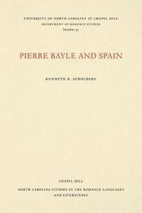 Cover image for Pierre Bayle and Spain