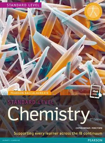 Cover image for Pearson Baccalaureate Chemistry Standard Level 2nd edition print and ebook bundle for the IB Diploma: Industrial Ecology