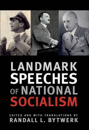 Cover image for Landmark Speeches of National Socialism