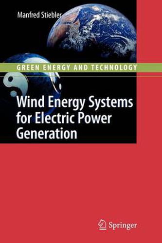 Cover image for Wind Energy Systems for Electric Power Generation