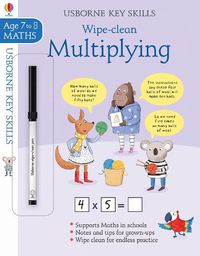 Cover image for Wipe-Clean Multiplying 7-8