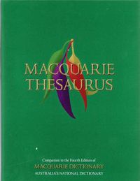 Cover image for Macquarie Thesaurus
