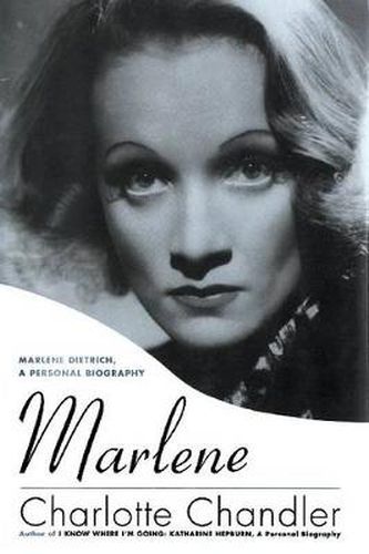 Cover image for Marlene: Marlene Dietrich A Personal Biography