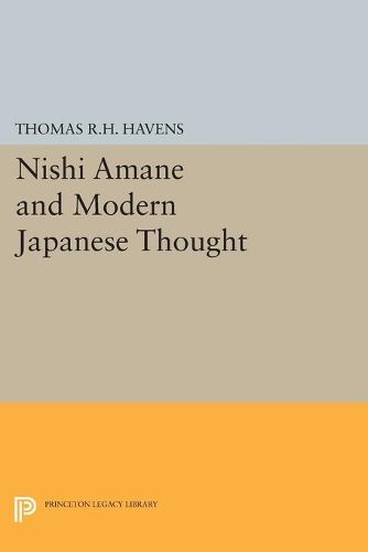 Cover image for Nishi Amane and Modern Japanese Thought