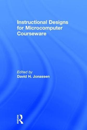 Cover image for Instruction Design for Microcomputing Software