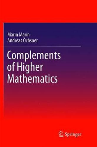 Cover image for Complements of Higher Mathematics