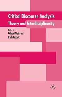 Cover image for Critical Discourse Analysis: Theory and Interdisciplinarity