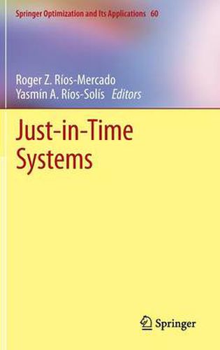Cover image for Just-in-Time Systems