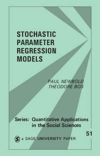 Cover image for Stochastic Parameter Regression Models