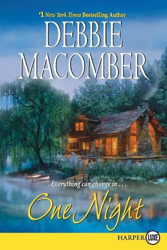 Cover image for One Night Large Print