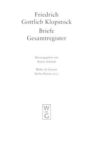 Cover image for Gesamtregister