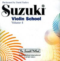Cover image for Suzuki Violin School 4 CD ( Nadien )