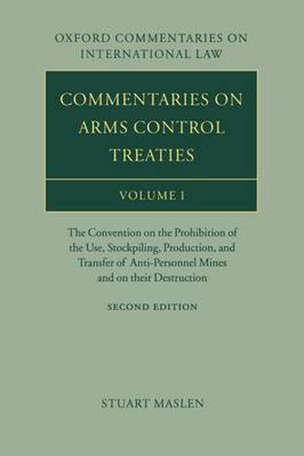 Cover image for Commentaries on Arms Control Treaties