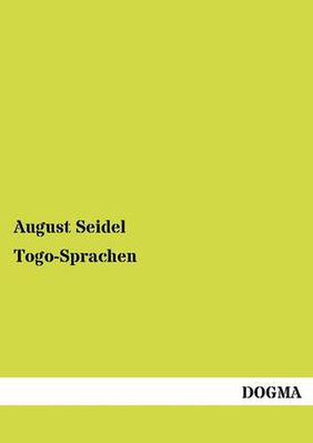 Cover image for Togo-Sprachen