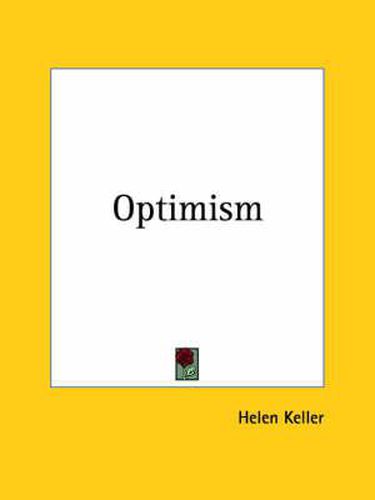 Cover image for Optimism (1903)