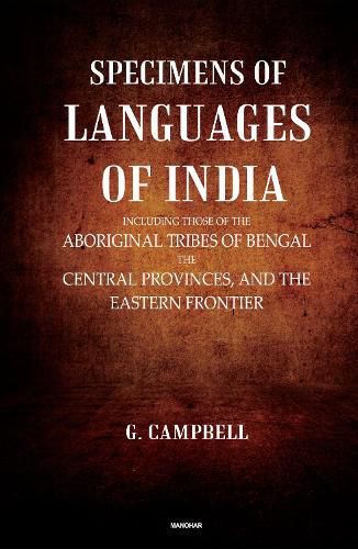 Cover image for Specimens of Languages of India