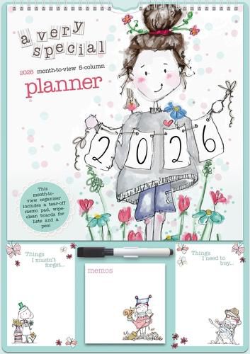 Cover image for 2026 Tracey Russell Deluxe Wall Planner