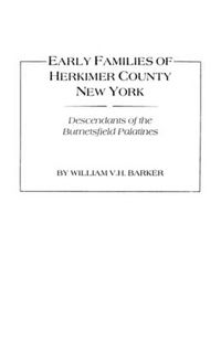Cover image for Early Families of Herkimer County, New York