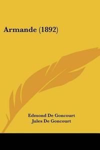 Cover image for Armande (1892)