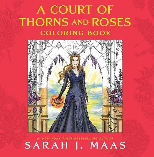 Cover image for A Court of Thorns and Roses Coloring Book