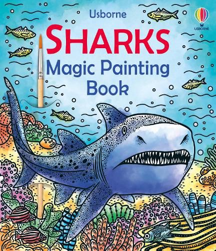 Cover image for Sharks Magic Painting Book