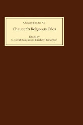 Cover image for Chaucer's Religious Tales