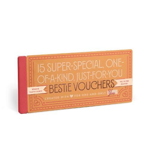 Cover image for Knock Knock Fill in the Love Bestie Vouchers, Booklet of 15 Friend Coupons