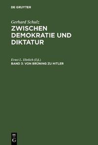 Cover image for Von Bruning Zu Hitler: Der Wandel Des Politischen Systems in Deutschland 1930-1933