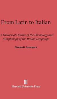 Cover image for From Latin to Italian