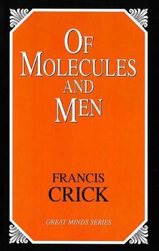 Cover image for Of Molecules and Men