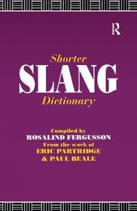 Cover image for Shorter Slang Dictionary