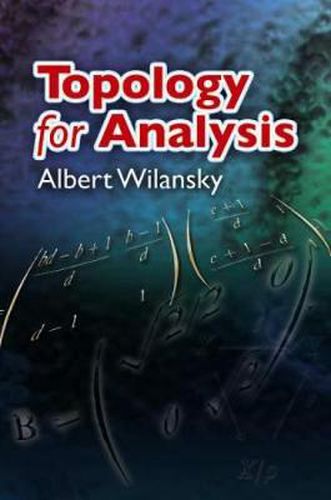 Cover image for Topology for Analysis