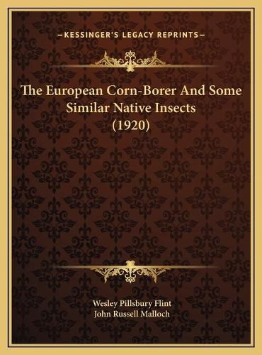 Cover image for The European Corn-Borer and Some Similar Native Insects (192the European Corn-Borer and Some Similar Native Insects (1920) 0)