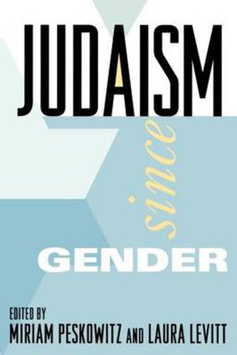 Cover image for Judaism Since Gender