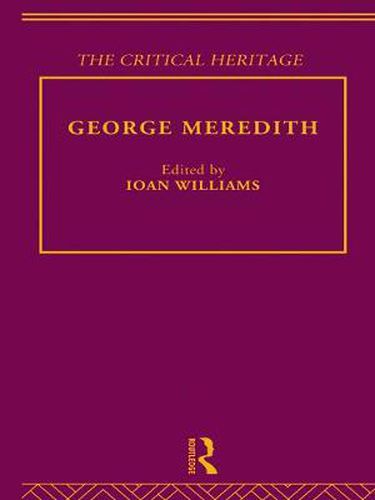 Cover image for George Meredith: The Critical Heritage