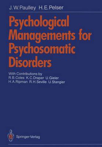 Cover image for Psychological Managements for Psychosomatic Disorders