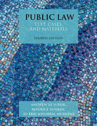 Cover image for Public Law: Text, Cases, and Materials