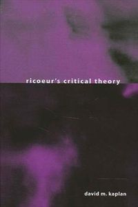 Cover image for Ricoeur's Critical Theory