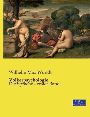 Cover image for Voelkerpsychologie: Die Sprache - erster Band