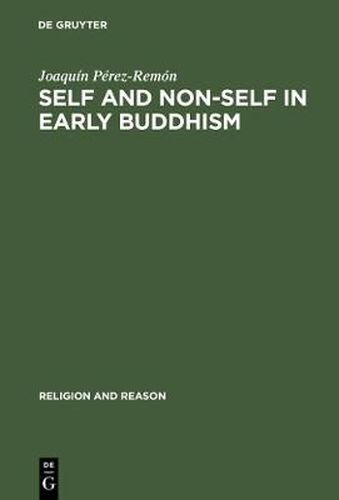 Cover image for Self and Non-Self in Early Buddhism