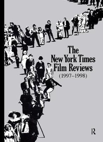 Cover image for The New York Times Film Reviews 1997-1998