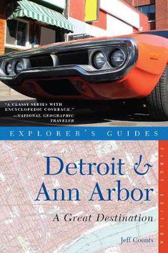 Cover image for Explorer's Guide Detroit and Ann Arbor: A Great Destination