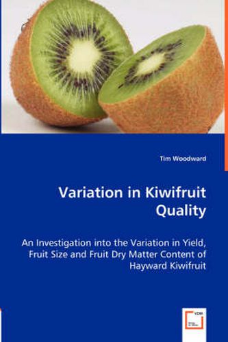 Cover image for Variation in Kiwifruit Quality