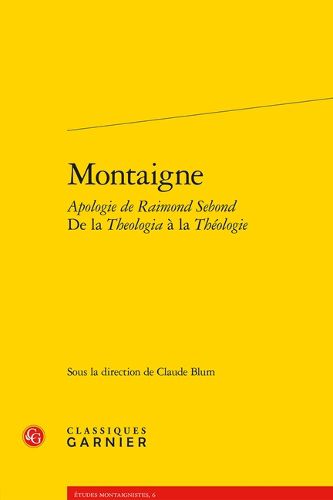 Cover image for Montaigne