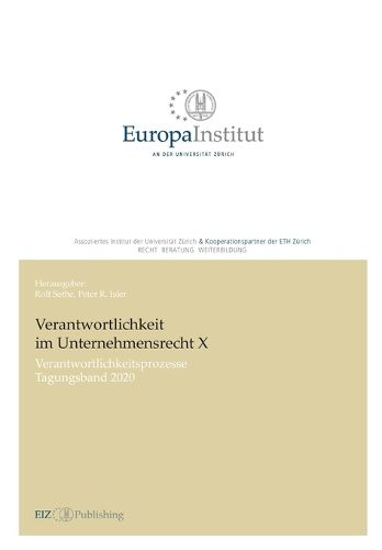 Cover image for Verantwortlichkeit im Unternehmensrecht X