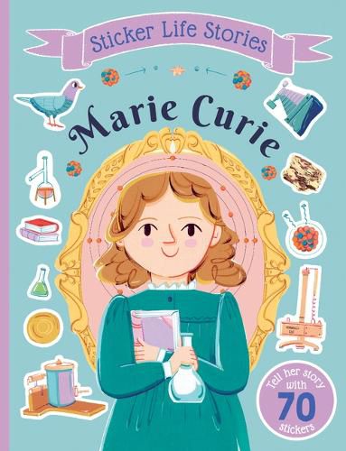 Cover image for Sticker Life Stories Marie Curie