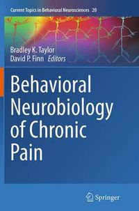 Cover image for Behavioral Neurobiology of Chronic Pain